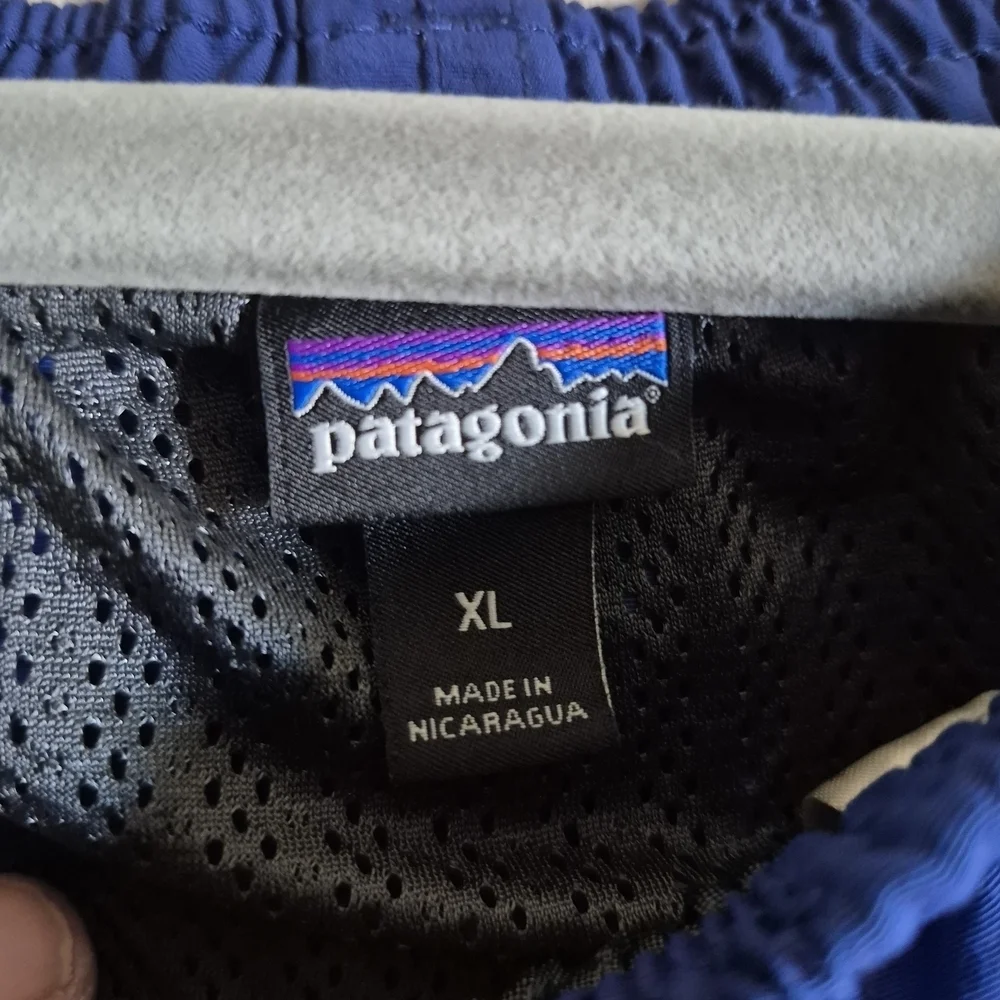 Patagonia Men's Vibrant Blue Swim Trunks